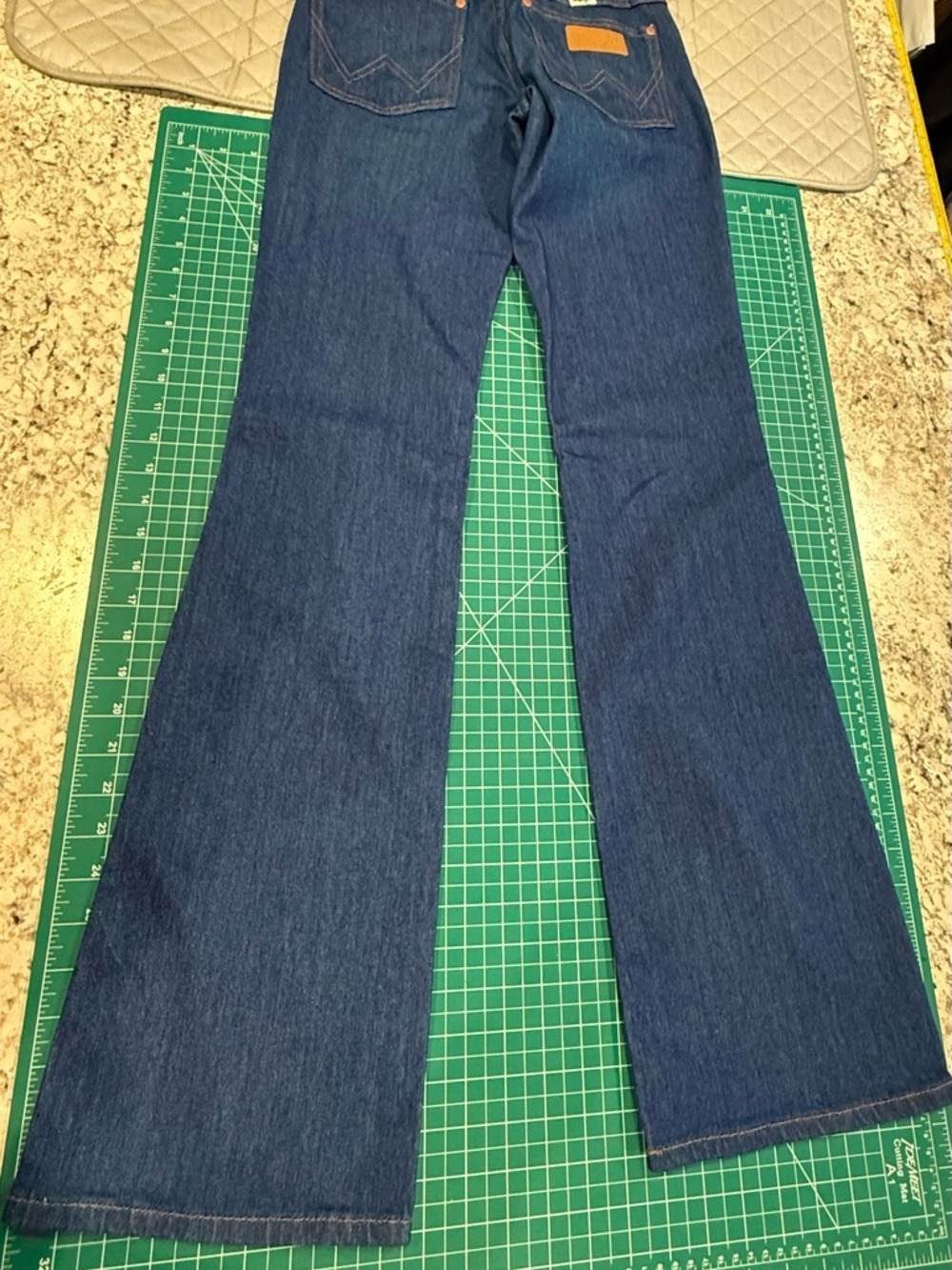 NWT Wrangler Westward 626 Bootcut Jeans 24x34 Vintage Dark Wash - Picture 11 of 12